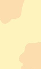 abstract brown blobs on cream background