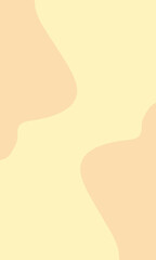 abstract brown blobs on cream background