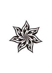 トライバル フラワー