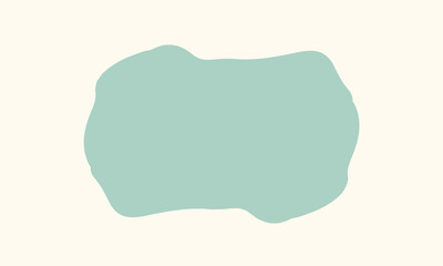 cream white background with blue blob abstract