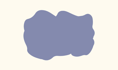 cream white background with purple blob abstract