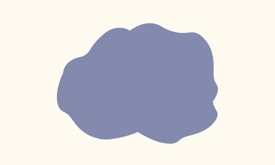 cream white background with purple blob abstract