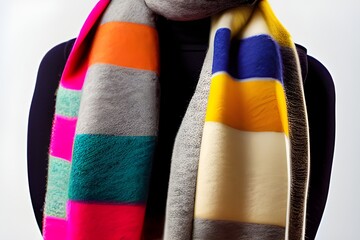 暖かそうなマフラー