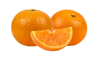 Tangerine or clementine on transparent png