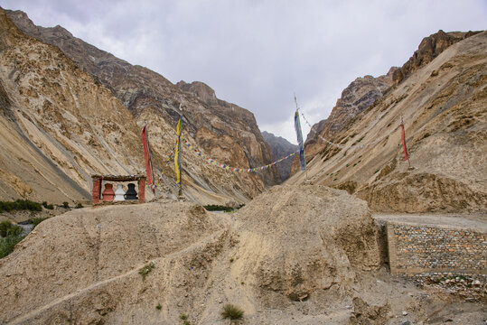 Trekking in Lamayuru - Wanla, near Lamayuru, Ladakh, Jammu and Kashmir, India