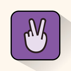 Obraz premium hand sign