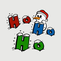 Christmas Card Cartoon