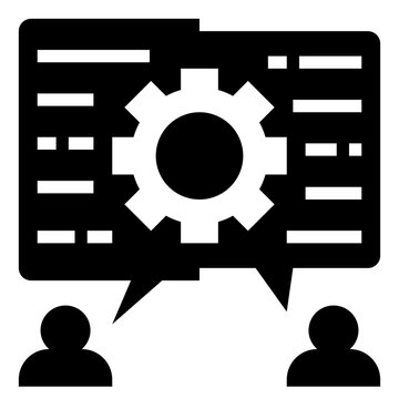 assimilation glyph style icon