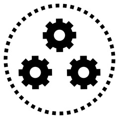 function glyph style icon