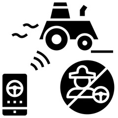 smart glyph style icon