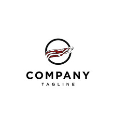 Circle snake logo vector