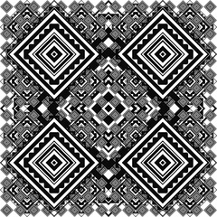 Abstract, Ethnic, Seamless patterns in tribal, folk embroidery Geometric art jewelry printing Design for textiles, clothes, carpets, wallpaper, wraps, covers, fabrics.