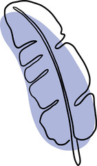 simplicity floral freehand drawing flat design.