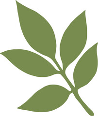 simplicity floral freehand drawing flat design.