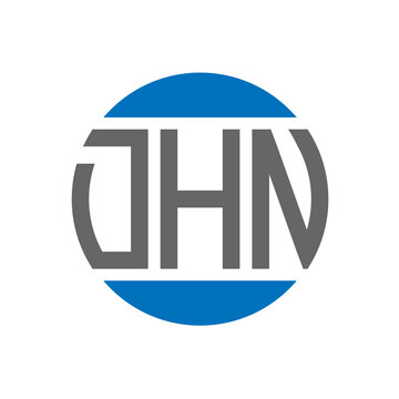 DHN letter logo design on white background. DHN creative initials circle logo concept. DHN letter design.