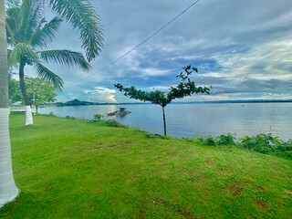 sea view nature sea ocean blue sky summer tropical Philippines