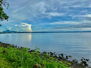 sea view nature sea ocean blue sky summer tropical Philippines