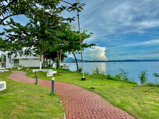 sea view nature sea ocean blue sky summer tropical Philippines