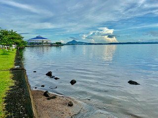 sea view nature sea ocean blue sky summer tropical Philippines
