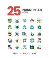 Industry 4.0 Icons