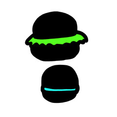 マカロン　イラスト