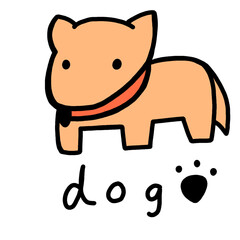 犬　かわいい　イラスト