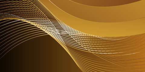 Modern luxury brown gold background vector