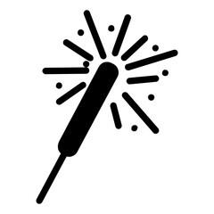 firecrackers glyph icon