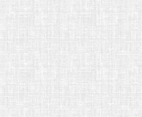 Seamless white canvas background or grid pattern linen texture