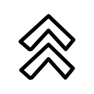 Double Down Arrow Image