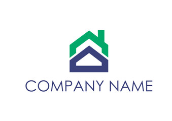house estate logo design