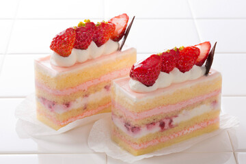 イチゴカットケーキ