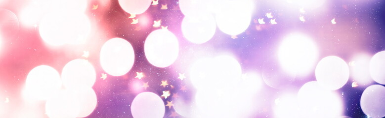 Fototapeta premium Colored abstract blurred light glitter background layout design can be use for background concept or festival background