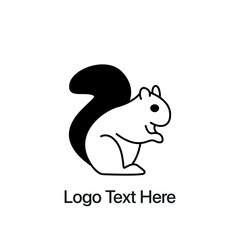 animal generic logo squirrel for your company