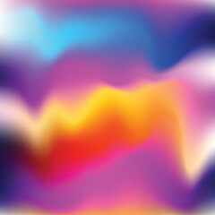 vector abstract colorful background with curve