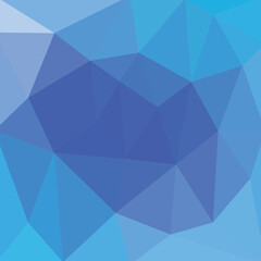 vector color blue abstract triangle background.