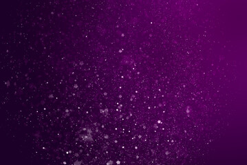Illustrated purple defocus glitter background Ideal as wallpaper, banner, Christmas them, brochure etc.,
