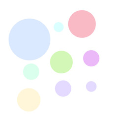 Elements abstract retro style 80s-90s circular pattern