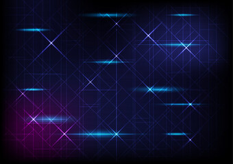 Abstract itech
background
there are grid lines and nets.
with glowing lights on a gradient background blue with purple