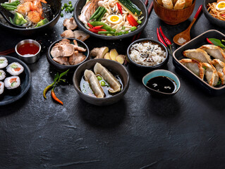 Traditional Asian food