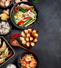 Traditional Asian food
