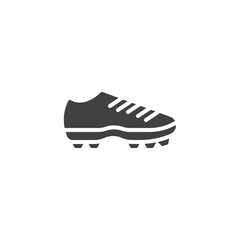 Football boots vector icon