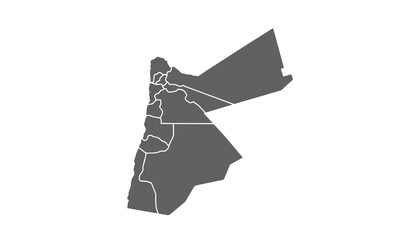  Jordan isolated on white background.