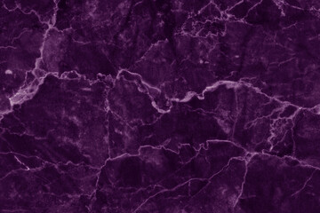 Fototapeta na wymiar Dark purple marble texture background with high resolution, counter top view of natural tiles stone in seamless glitter pattern and luxurious.