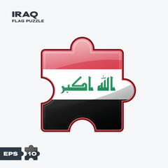 Iraq Flag Puzzle