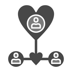 Share Greyscale Glyph Icon