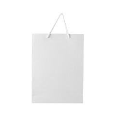 White shopping bag cutout, Png file