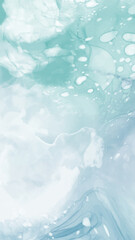 Elegant banner template design with color paint.