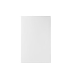 White box mockup cutout, Png file.