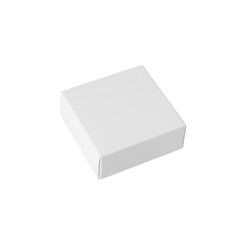 White box mockup cutout, Png file.